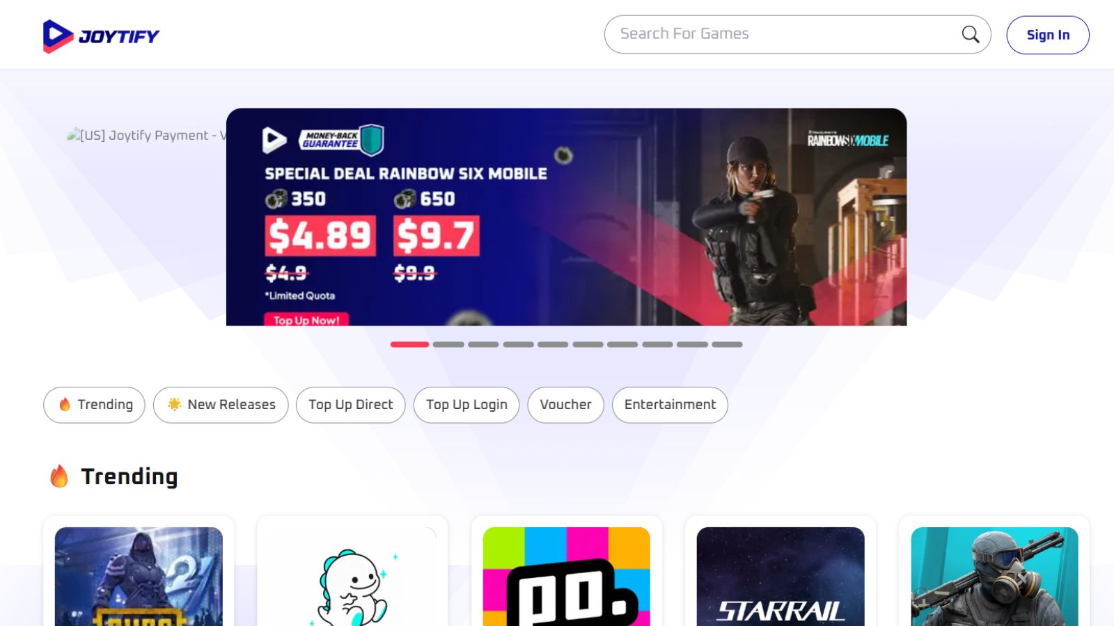 Joytify - Best Website to Buy Cheap Mobile Legends Diamonds for US Players
