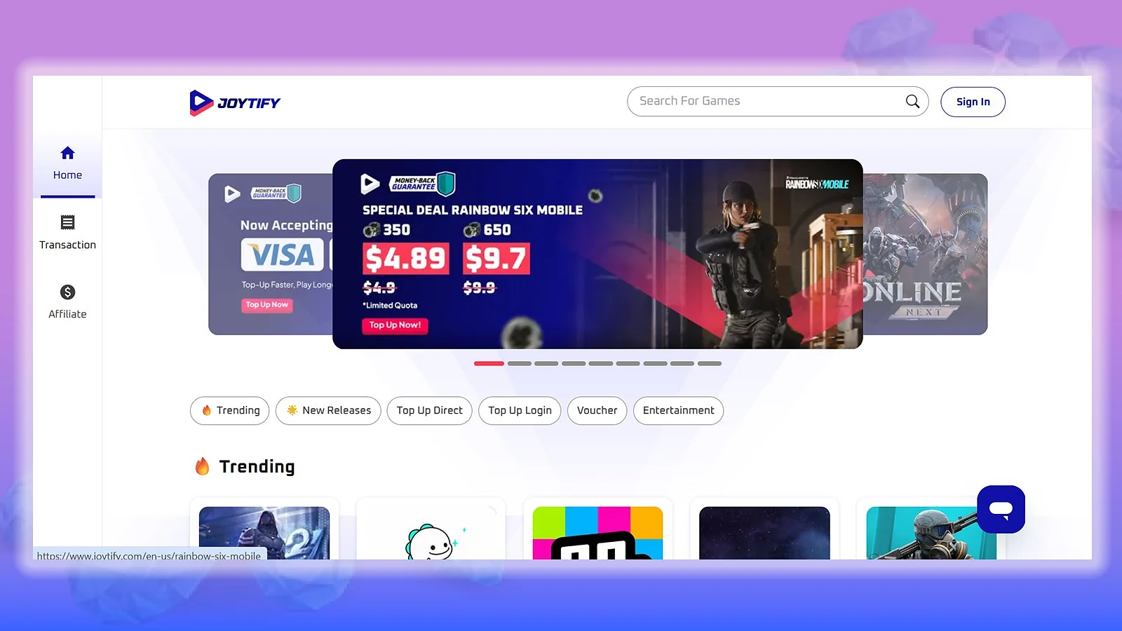 Joytify - Most Transparent Pack Pricing (Powered by Lapakgaming)