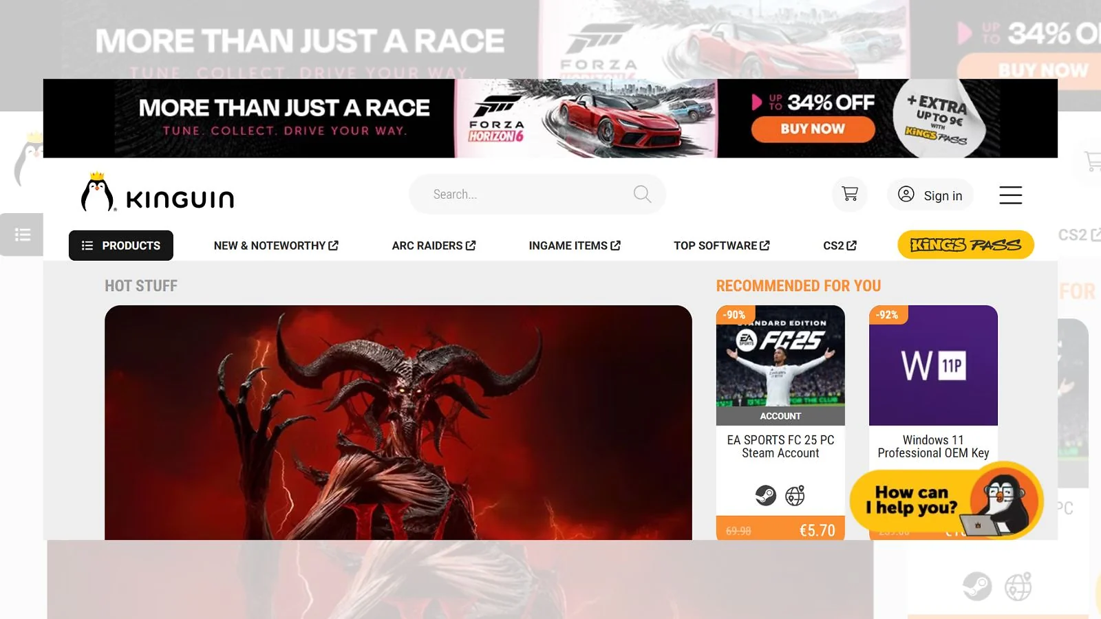 Kinguin - Best P2P Marketplace for Roblox Cards