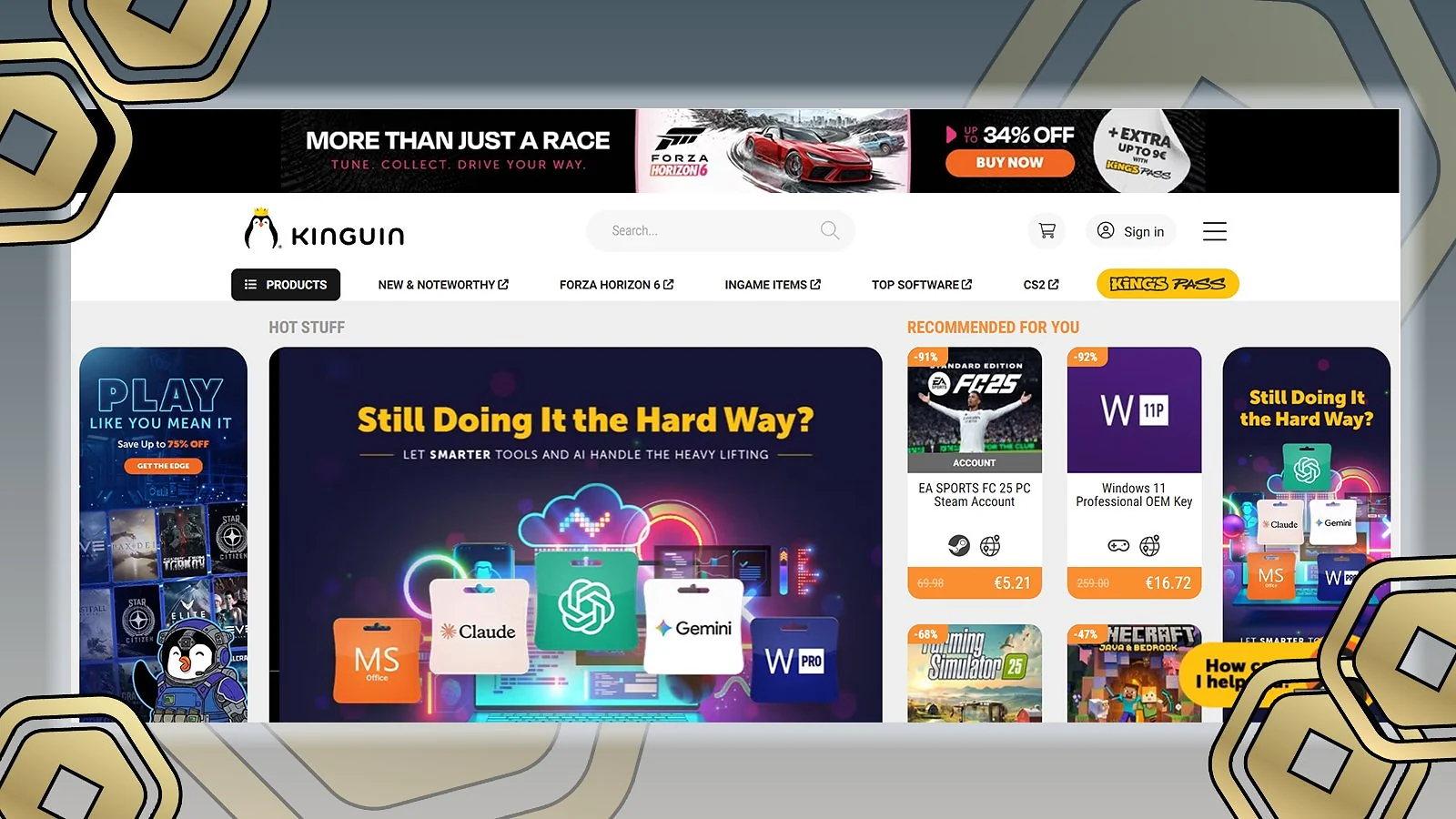 Kinguin - Best Website to Buy Cheap Robux via P2P With Buyer Protection