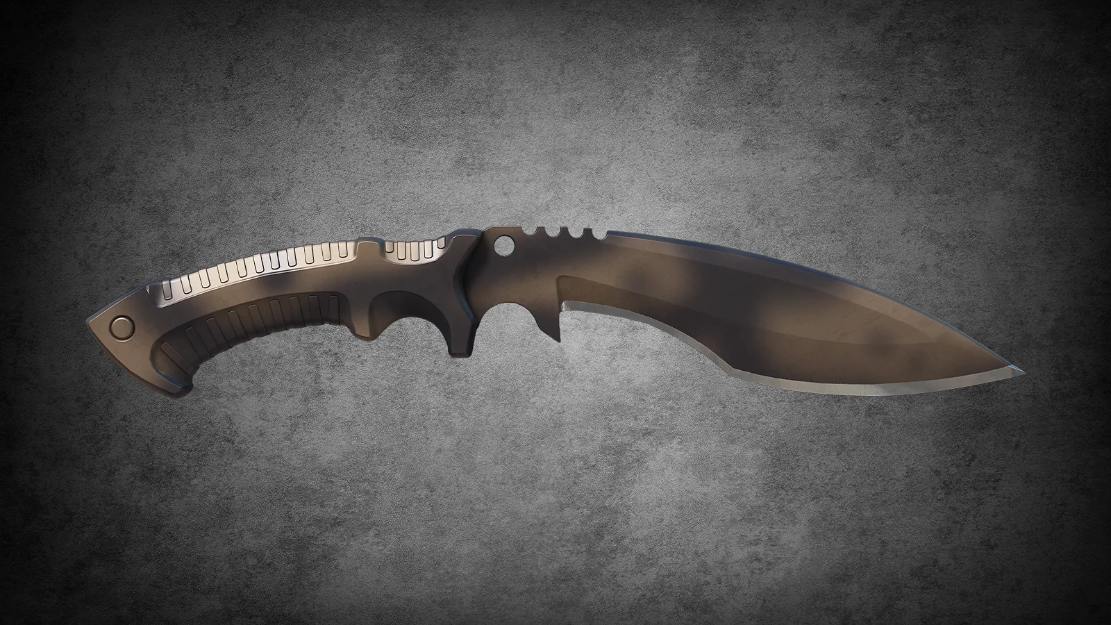 CS2 Gallery Case knife - Kukri Knife Scorched
