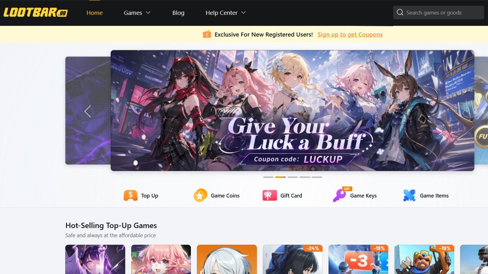 LootBar - Best Website to Buy Cheap Mobile Legends Diamonds with Full Security