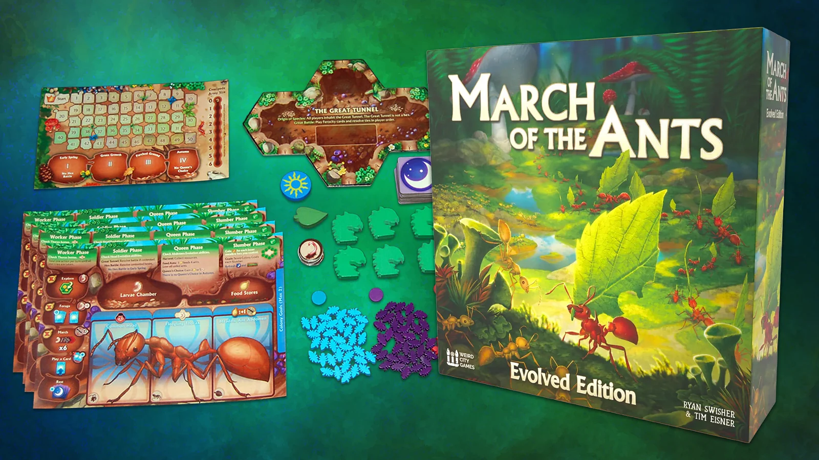 March of the Ants: Evolved Edition - 4X-Inspired Insect Colony Growth and Evolution Strategy