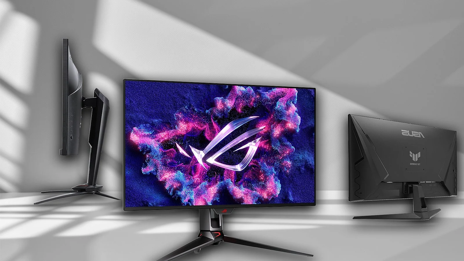 monitors from different sides
