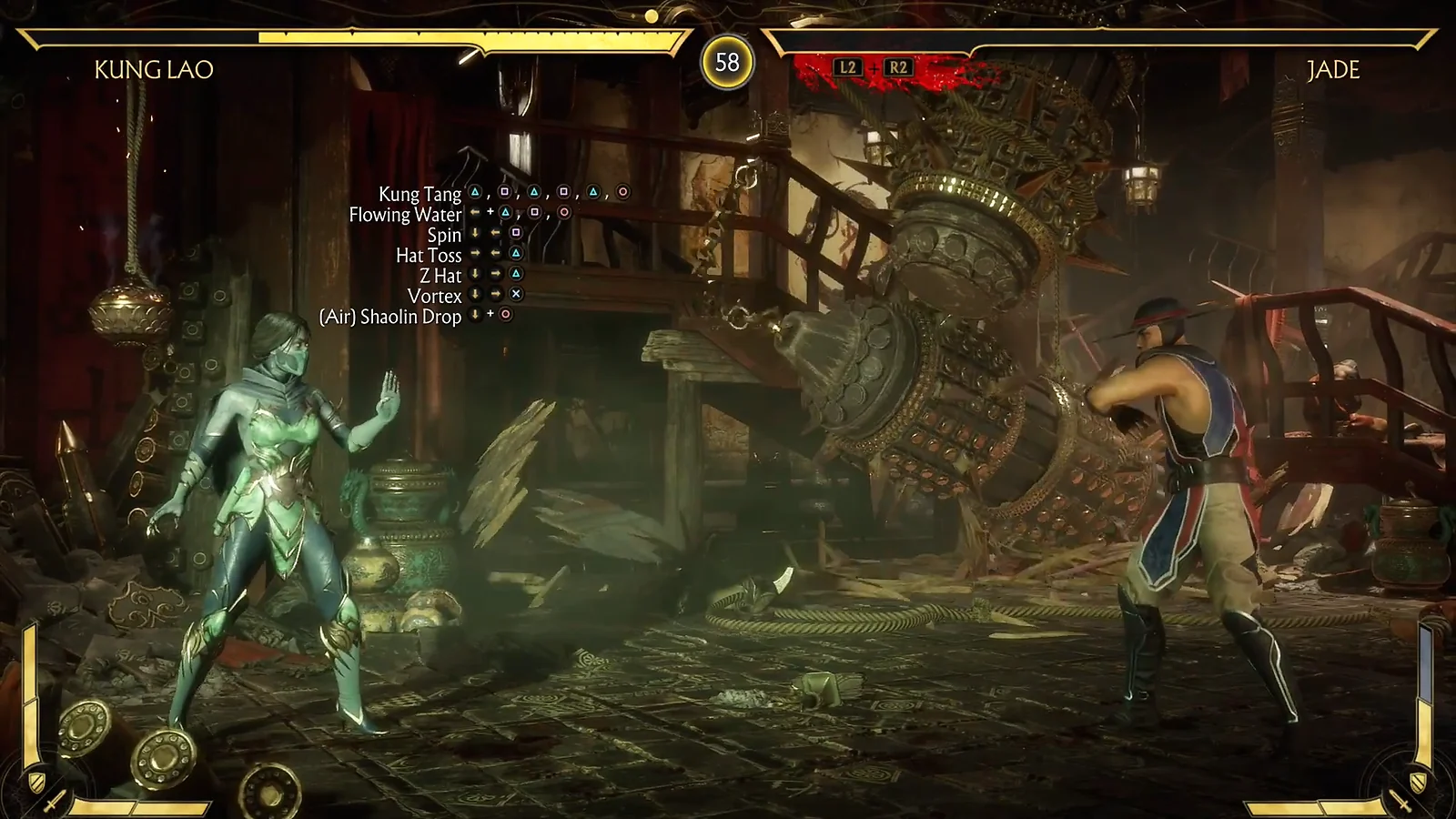 PS5 Fighting Game: Mortal Kombat 11 featuring Kung Lao and Jade