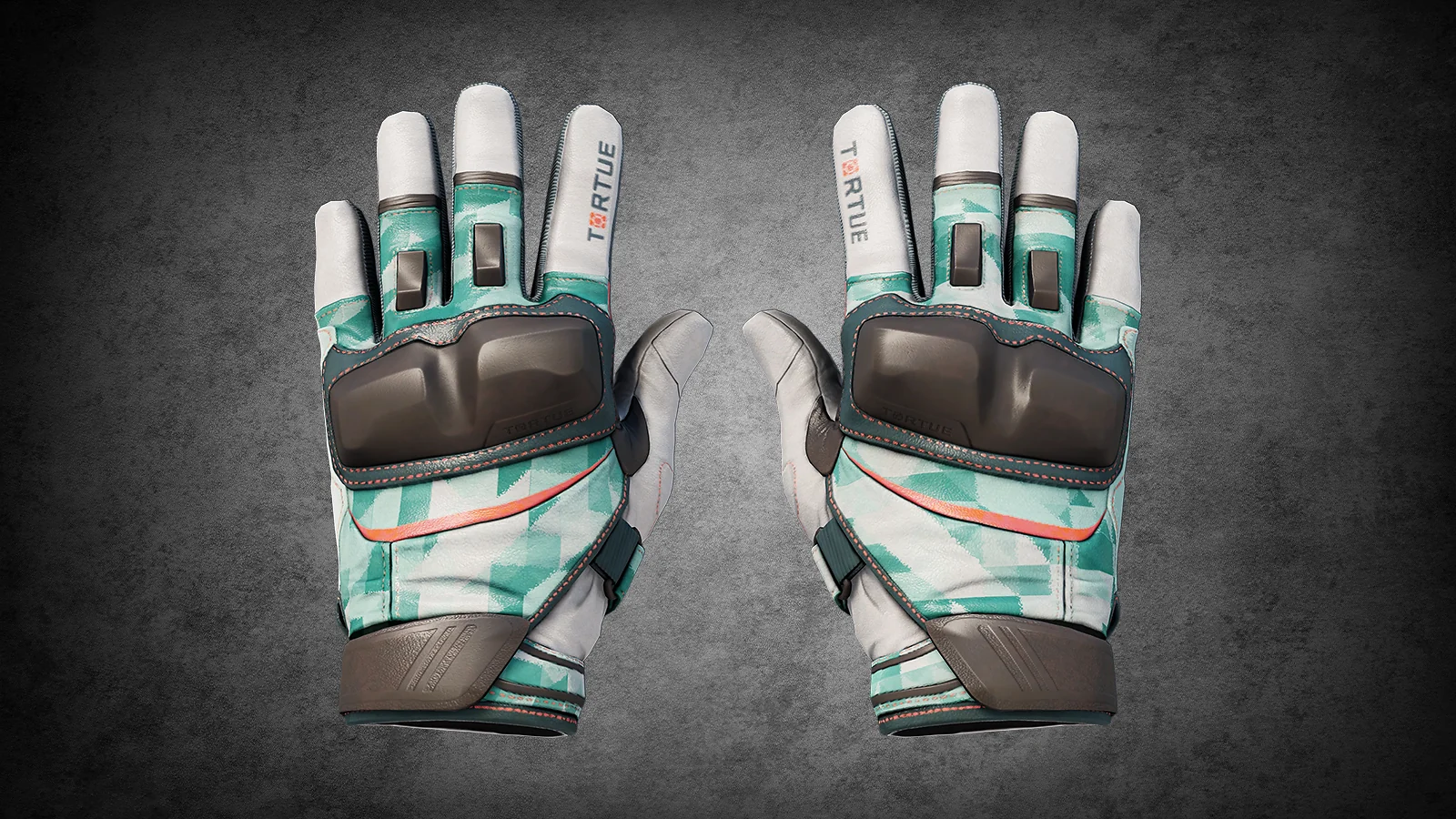 White gloves skin in CS2 - Moto Gloves Spearmint