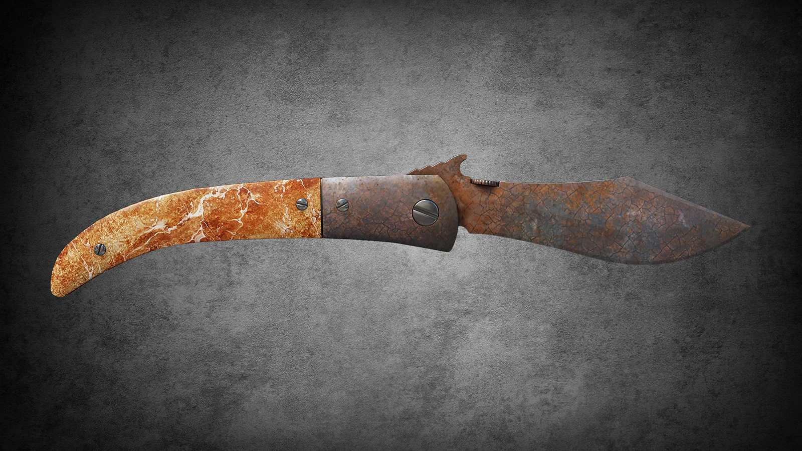 Prisma Case Knife - Navaja Knife Rust Coat