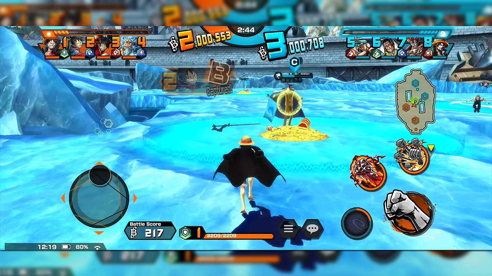 One Piece Bounty Rush - Best One Piece Game for Mobile Multiplayer Action