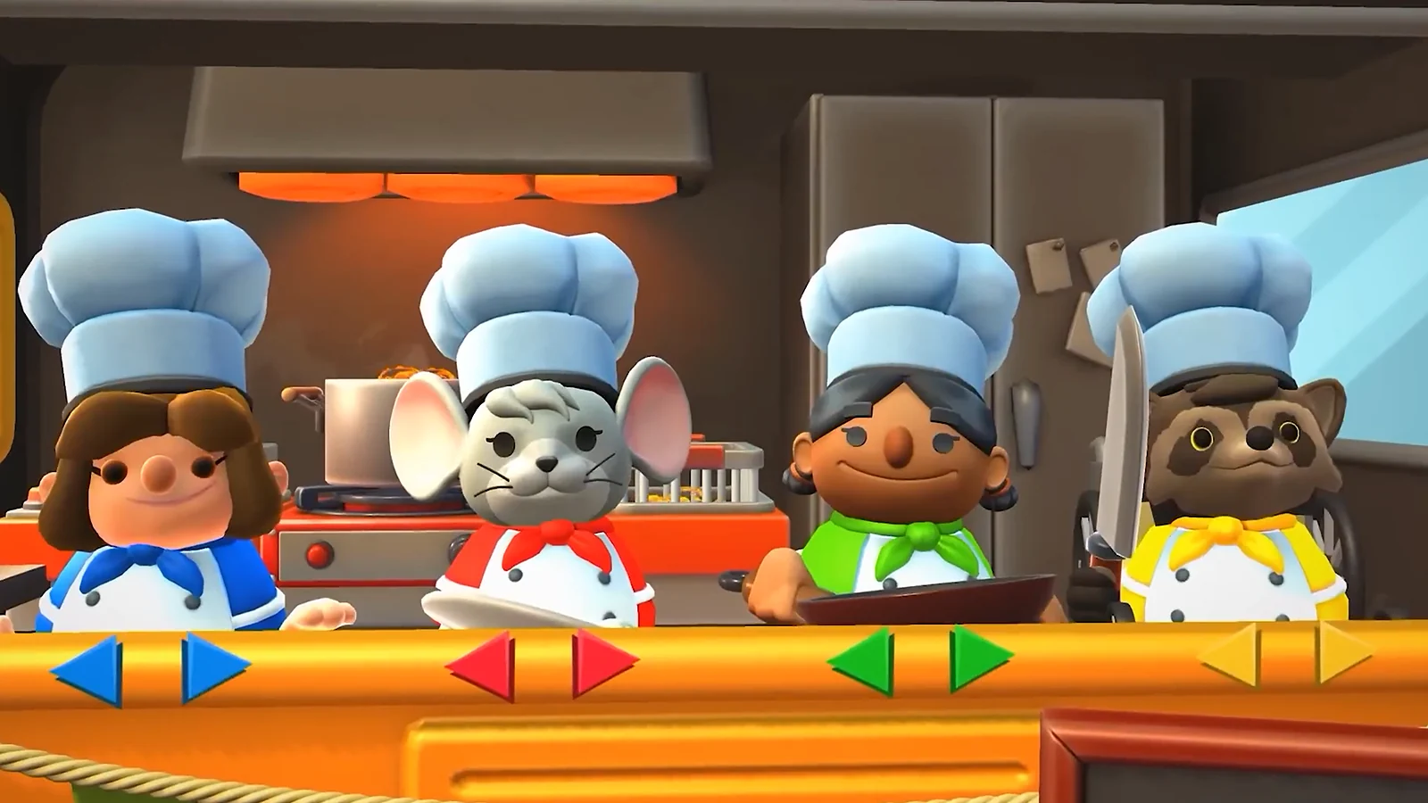 4 chefs