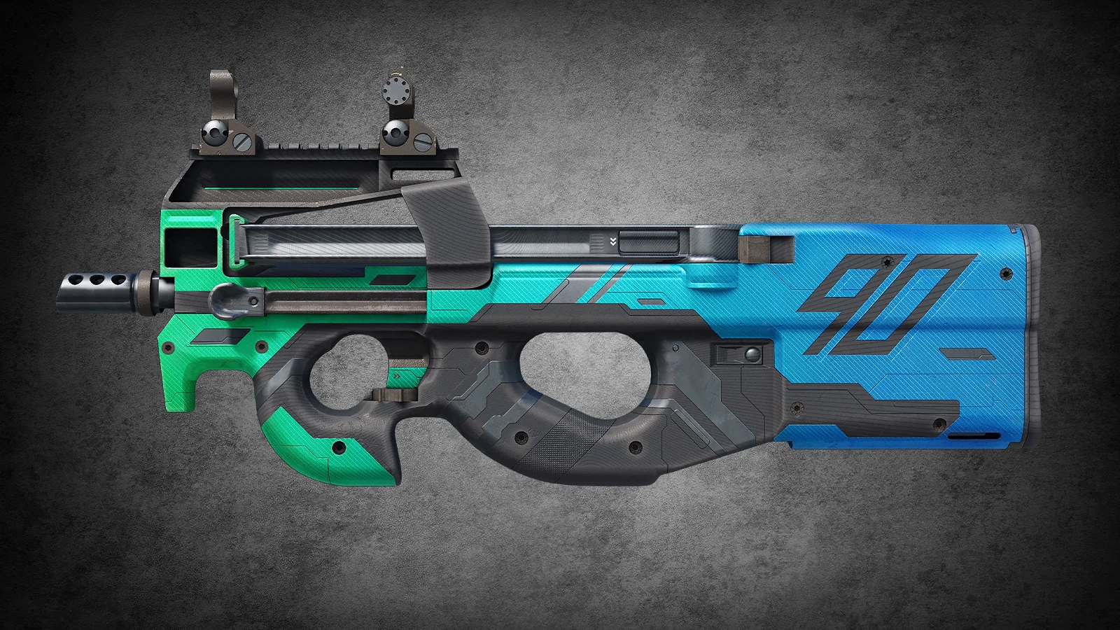 Fever Case skin - P90 Wave Breaker