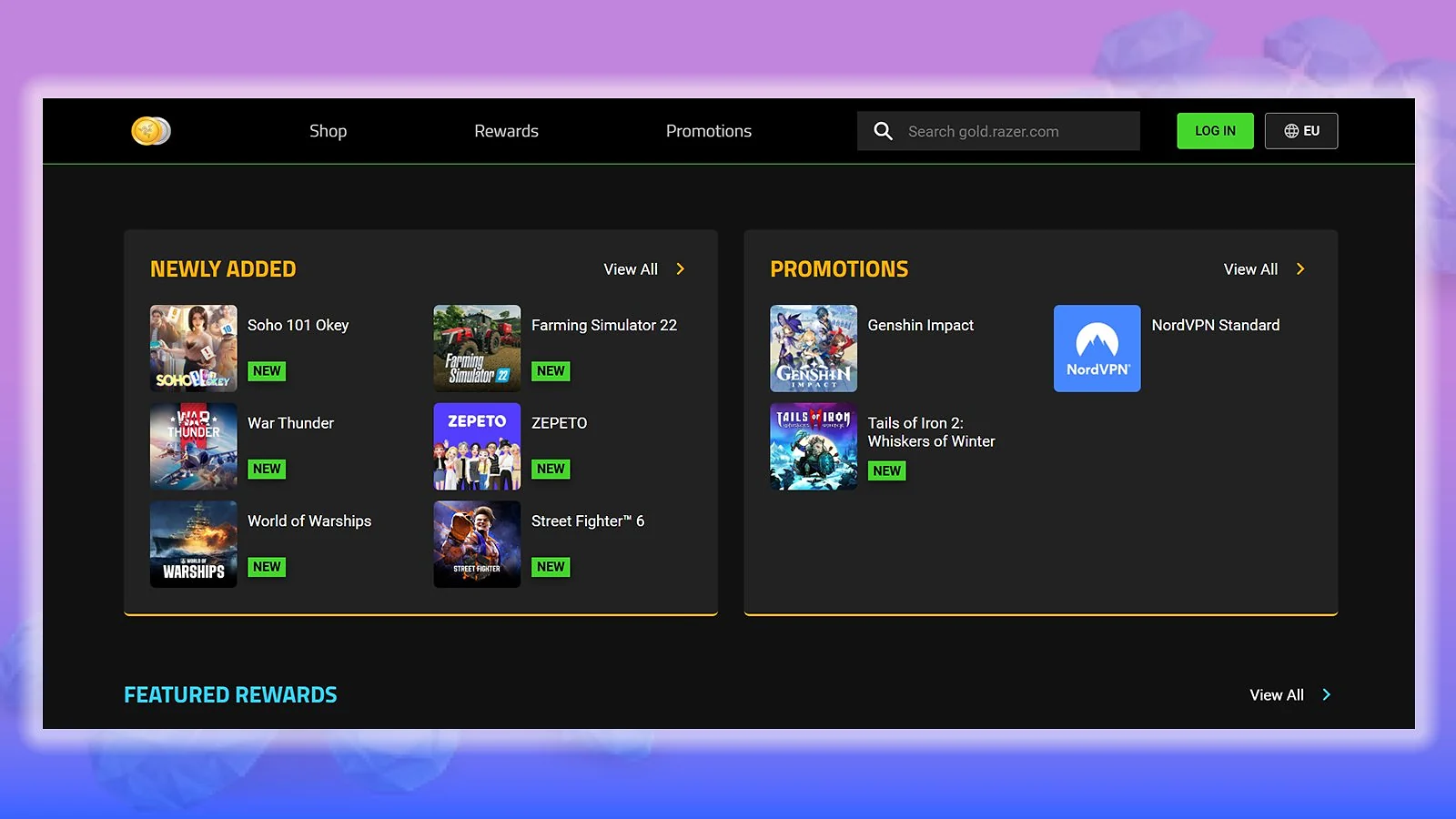 Razer Gold - Best for Razer Gold Ecosystem Users
