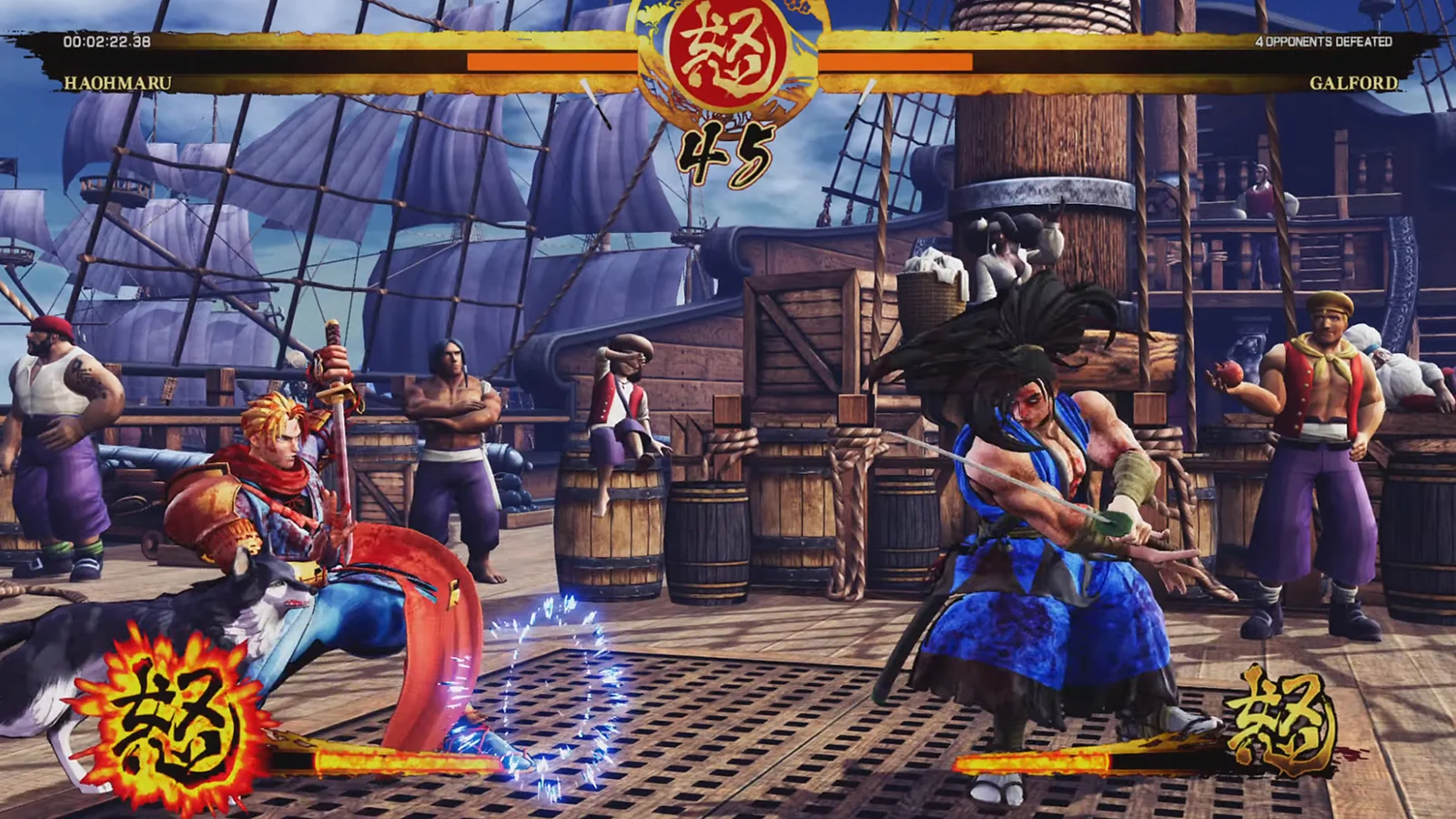 PS5 Fighting Game: Samurai Shodown featuring Haohmaru and Galford