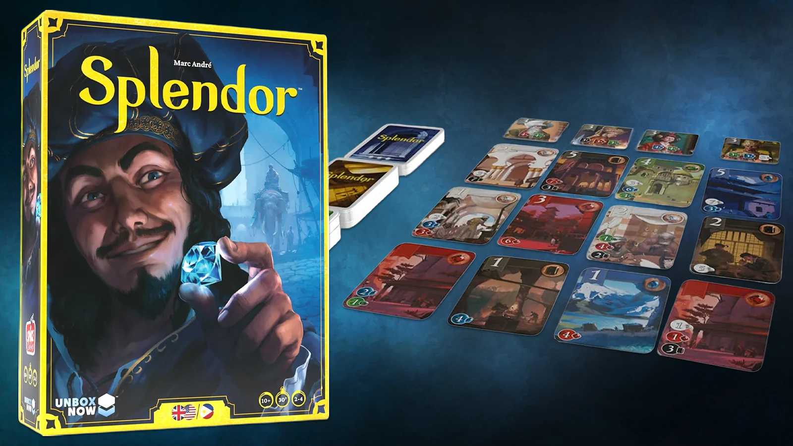 Splendor - Elegant Engine-Building and Resource Optimization Strategy