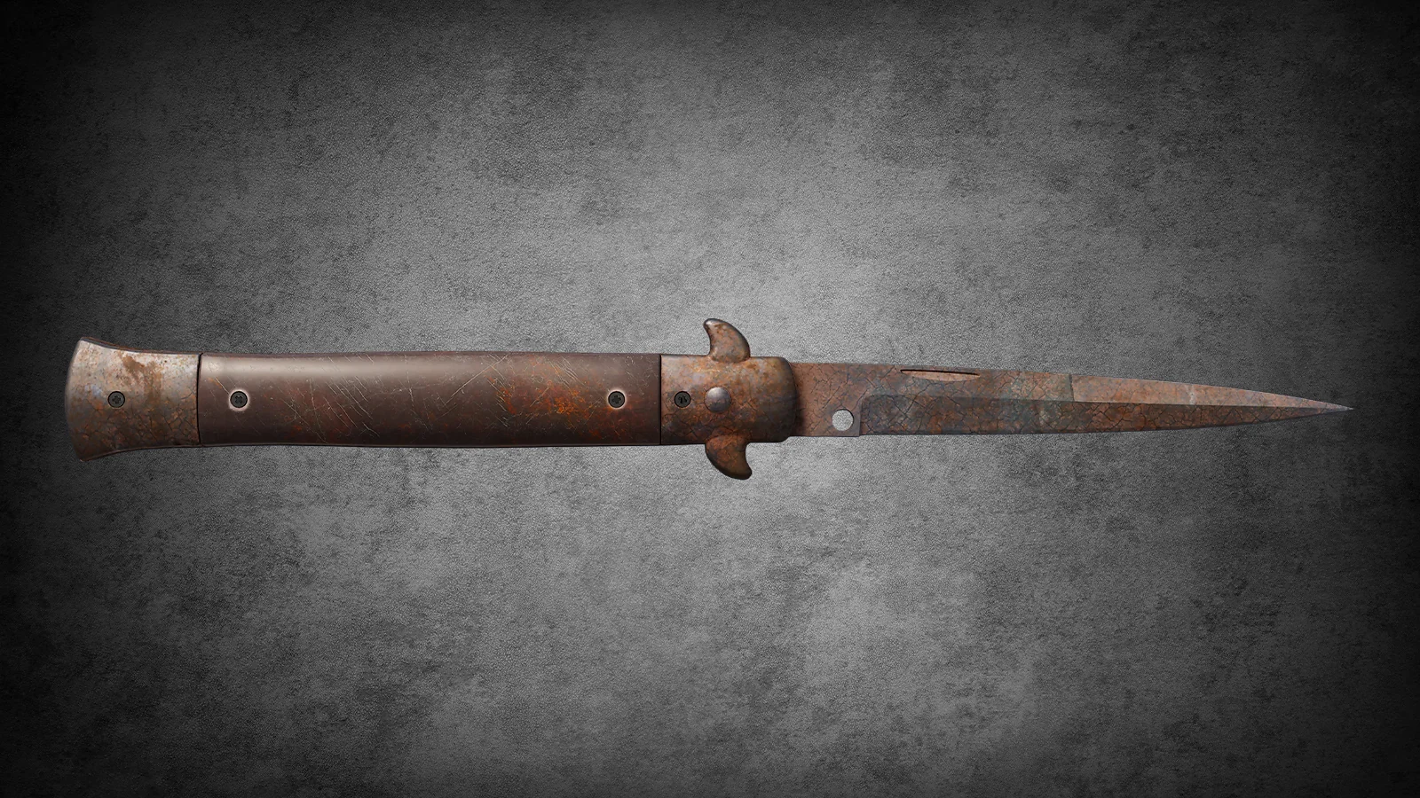 Prisma Case Knife - Stiletto Knife Rust Coat