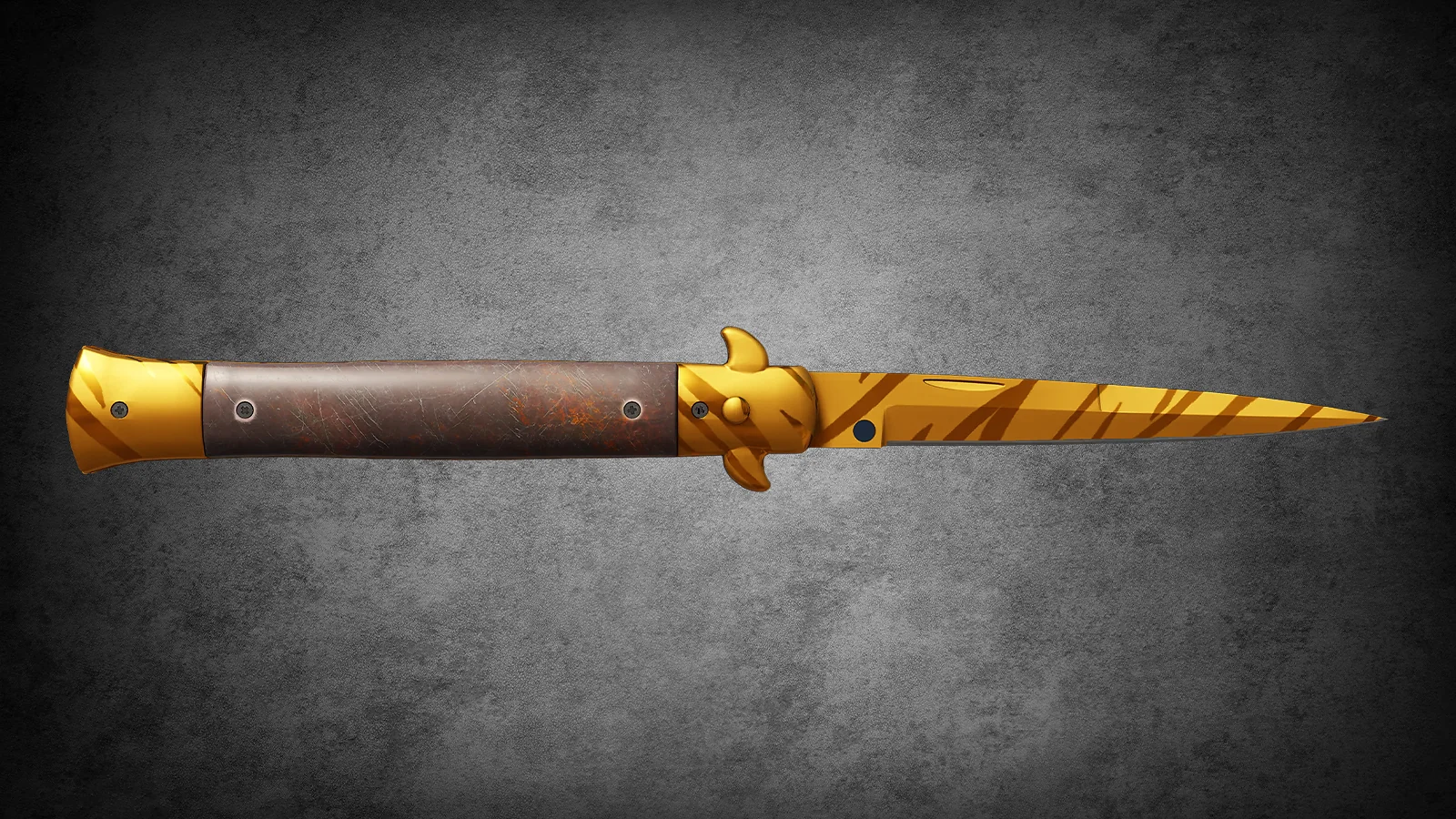 Prisma Case Knife - Stiletto Knife Tiger Tooth