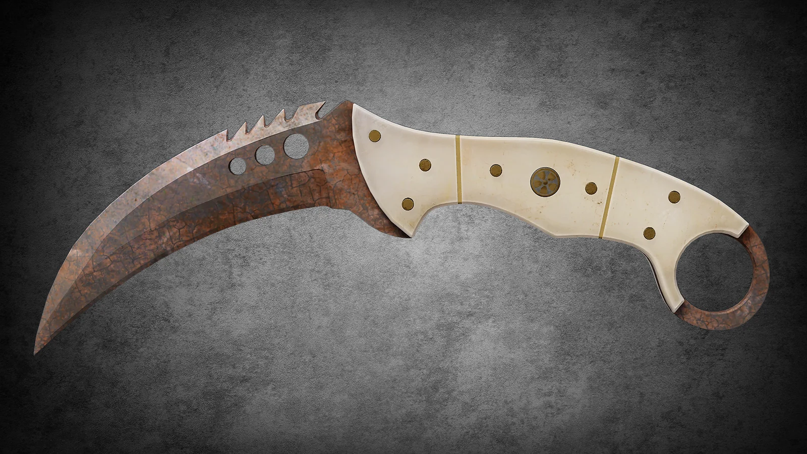 Prisma Case Knife - Talon Knife Rust Coat