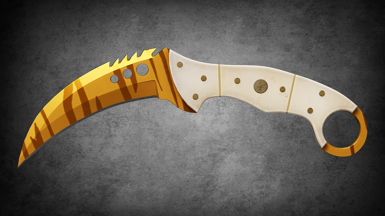 Prisma Case Knife - Talon Knife Tiger Tooth