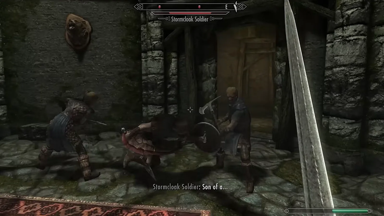 a fight