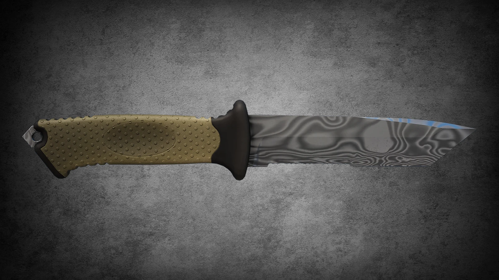 Prisma Case Knife - Ursus Knife Damascus Steel