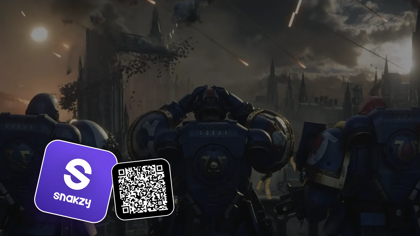 jugabilidad, logotipo de Smakzy y código QR