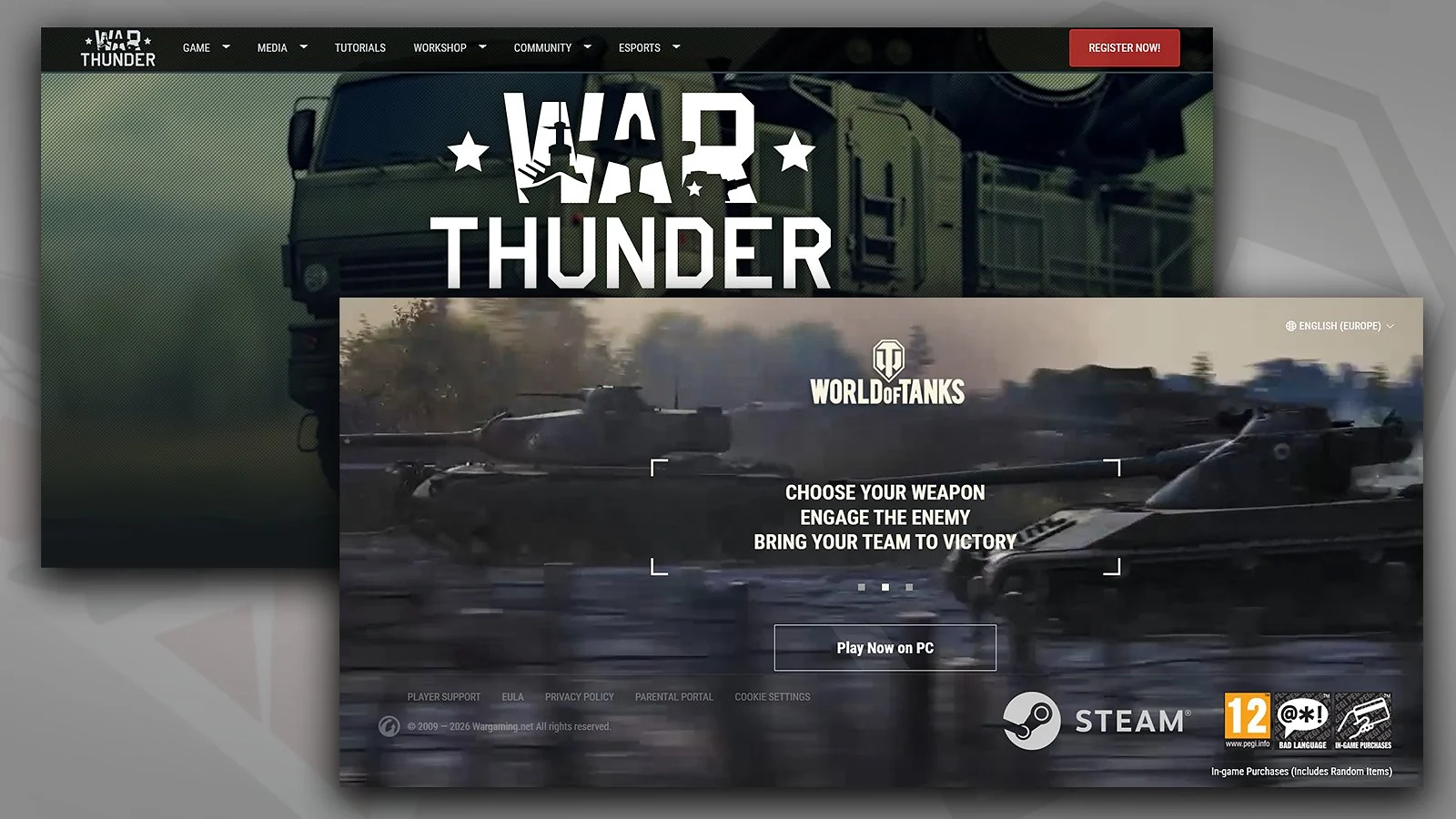 website comparison