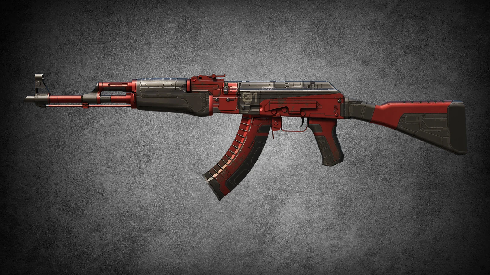 Red AK Skins in CS2 - AK-47 Orbit Mk01