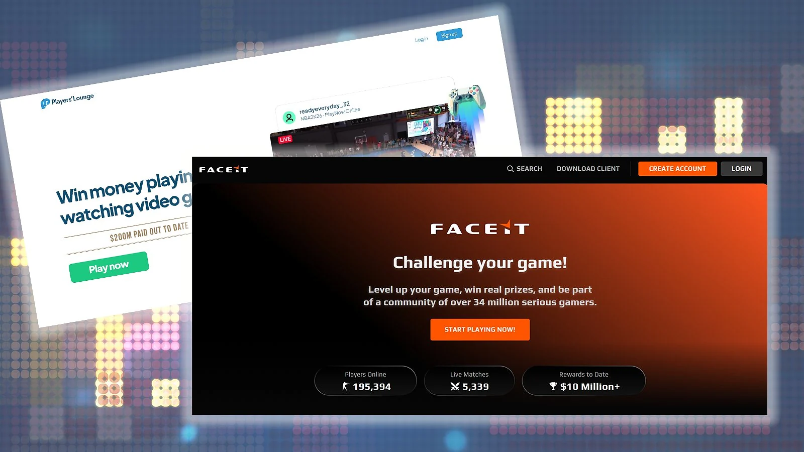 Esports and Cash Tournaments
