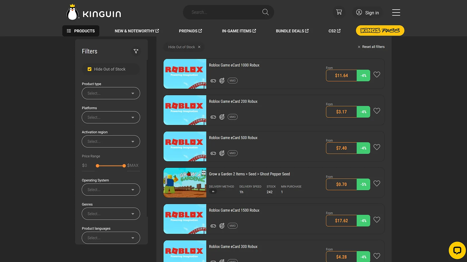 Kinguin - Best P2P Marketplace With Buyer Protection