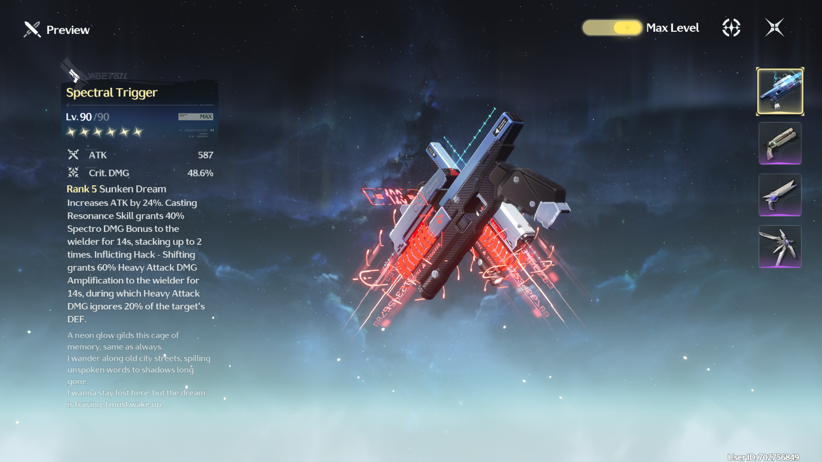 lucy-signature-weapon-spectral-trigger