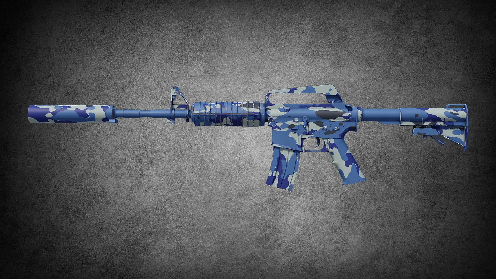 Blue M4A1-S Skin in CS2 - Bright Water