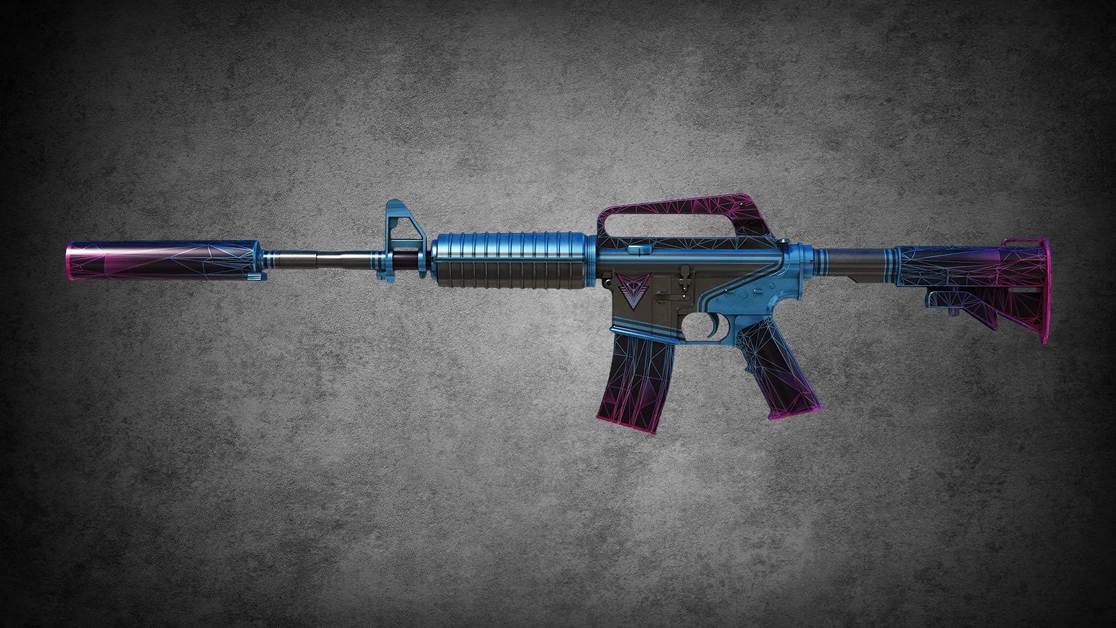 Blue M4A1-S Skin in CS2 - Decimator