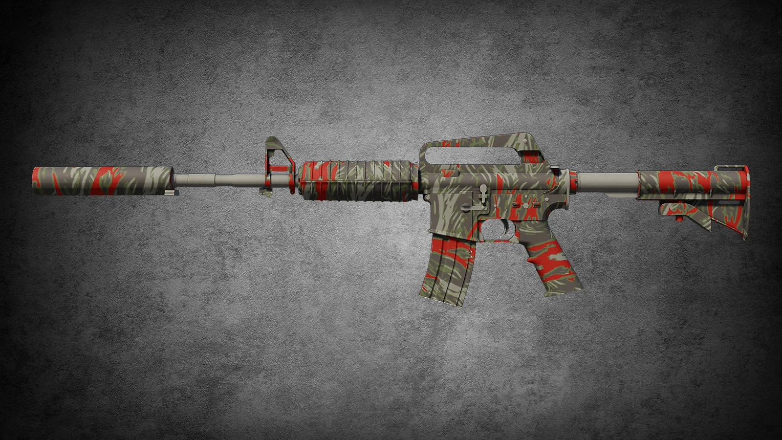 Best Red M4A1-S Skin - Blood Tiger