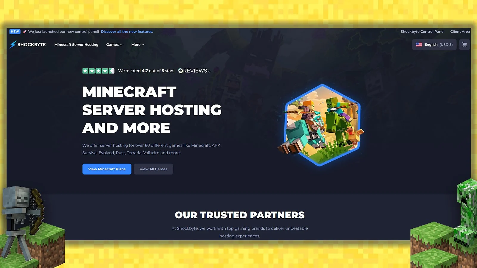 Shockbyte - Best Value Minecraft Bedrock Server Hosting