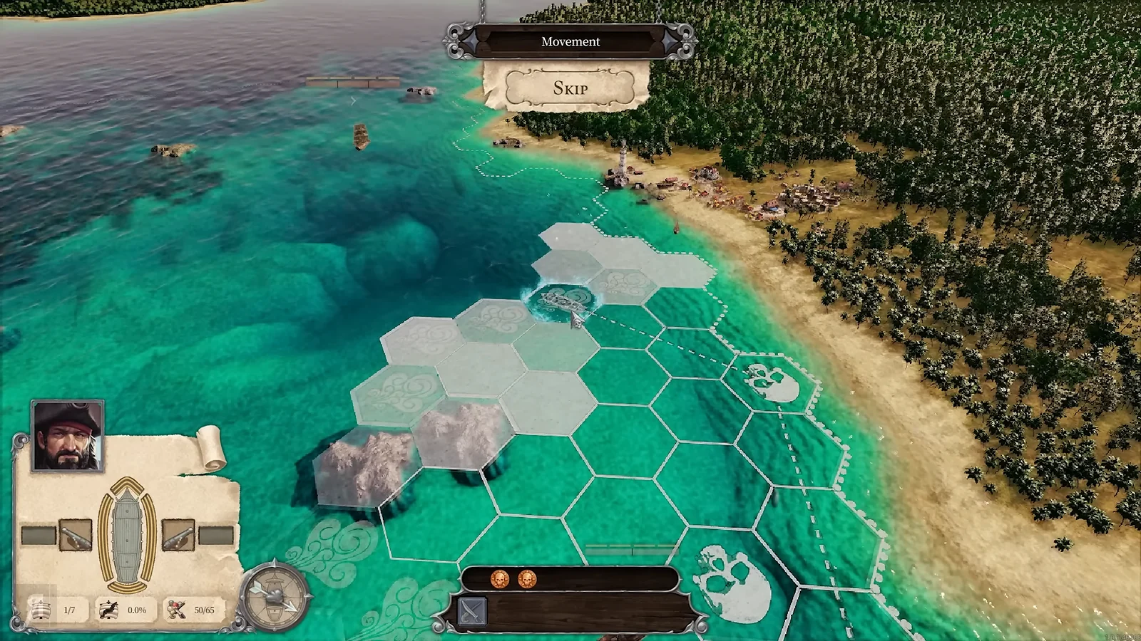 Tortuga – A Pirate's Tale - Best for Turn-Based Hex Grid Naval Strategy