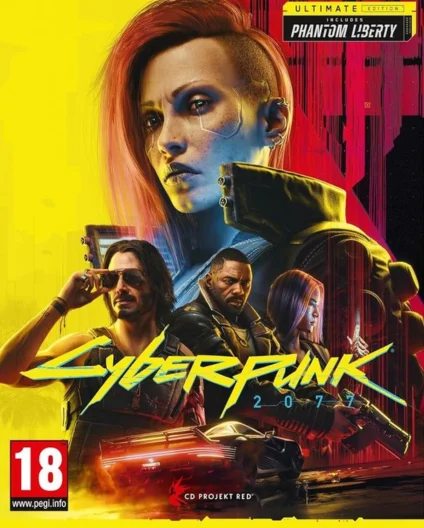 Cyberpunk 2077: Ultimate Edition official cover art