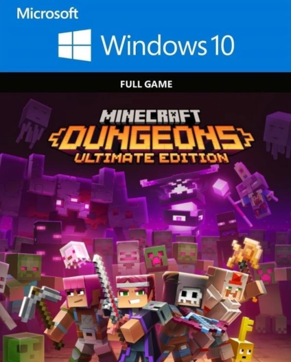 Minecraft Dungeons Ultimate Edition cover art
