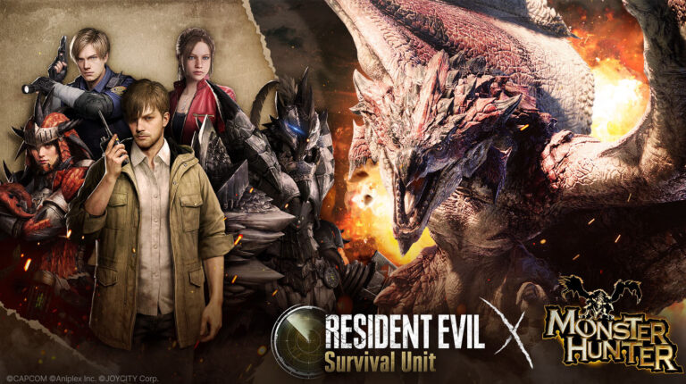 „Resident Evil Survival Unit“ startet eine Zusammenarbeit mit „Monster Hunter“ rund um Rathalos