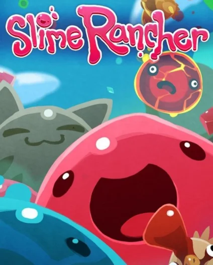 Slime Rancher cover art featuring Beatrix LeBeau and her vacpack