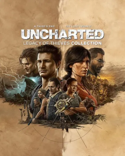 UNCHARTED: Legacy of Thieves Collection official cover art