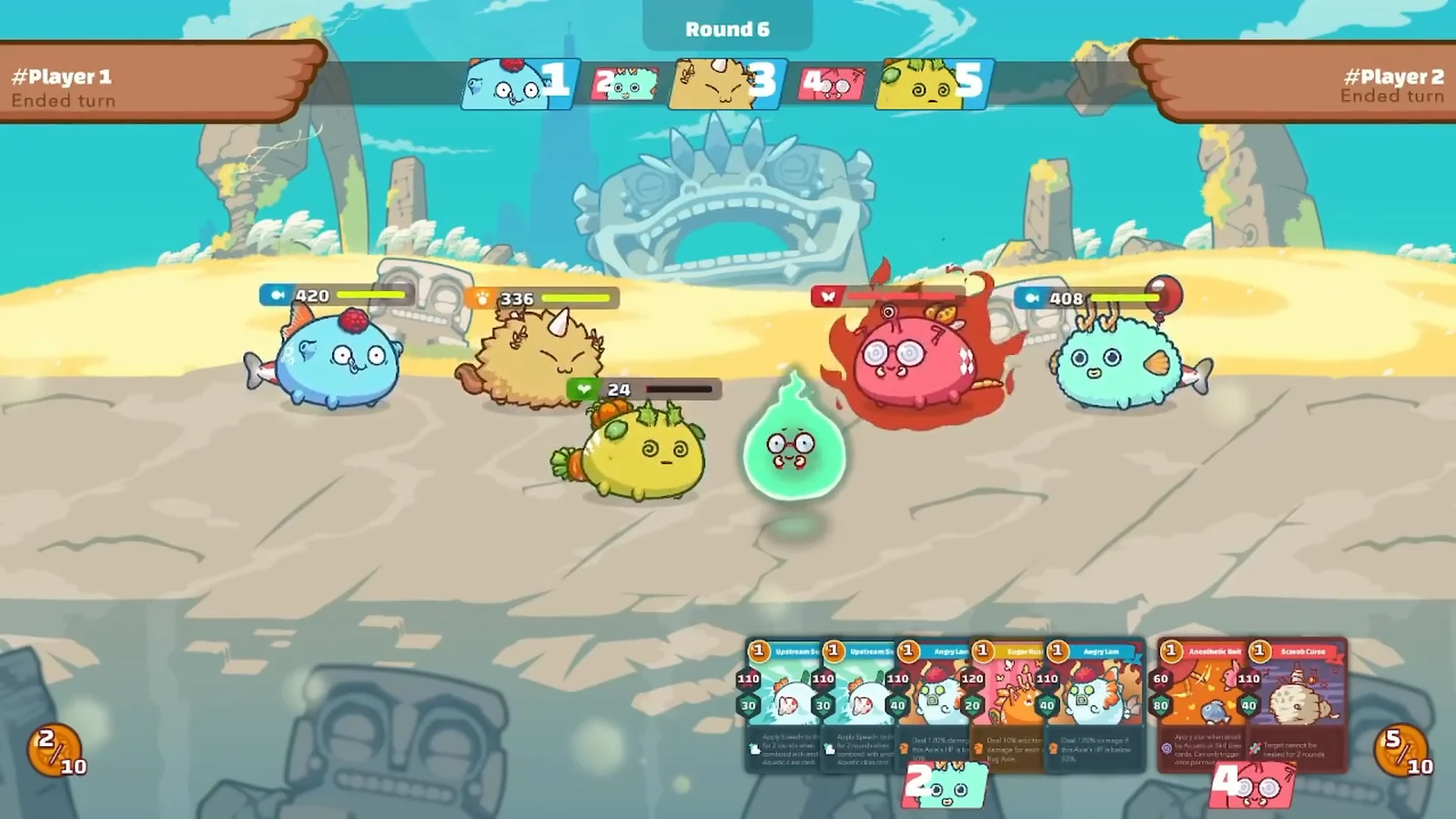axie intinity gameplay