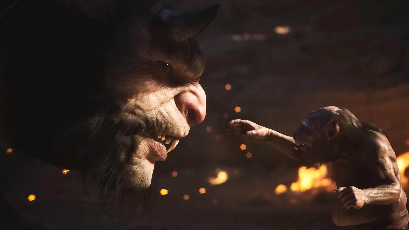 Intensa escena de combate contra un jefe de «Black Myth: Wukong»