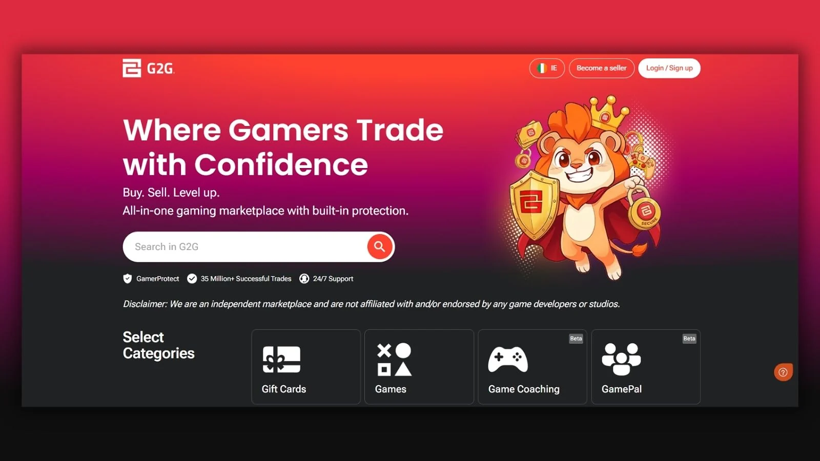 g2g website