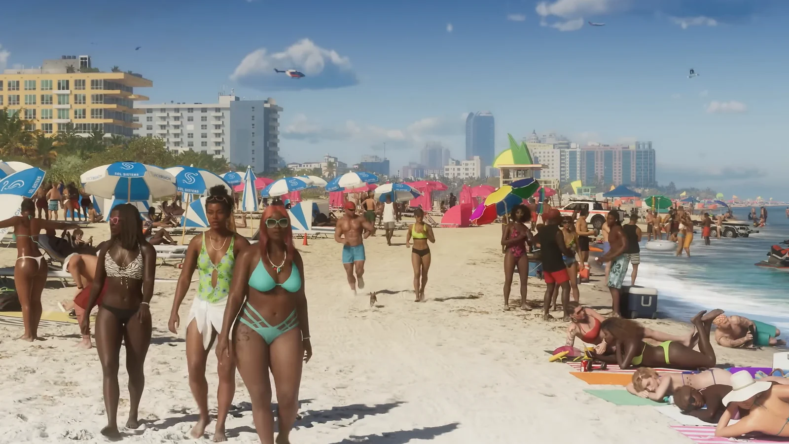gta 6 gameplay - summer beach