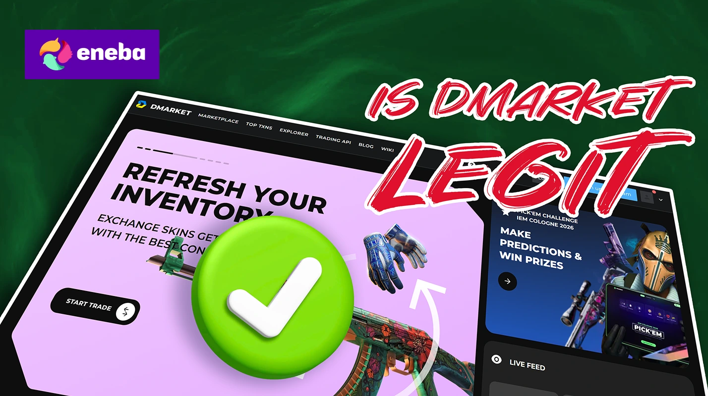 Is DMarket Legit? An Honest DMarket Review 2026 | Eneba Hub