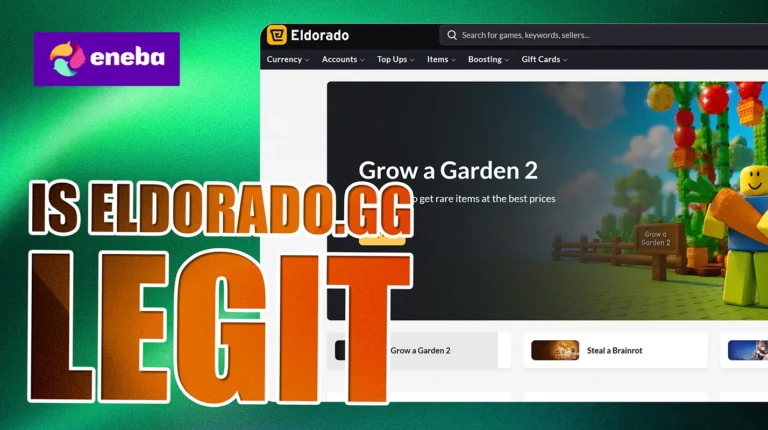 Is Eldorado.gg Legit? An Honest Eldorado.gg Review in 2026
