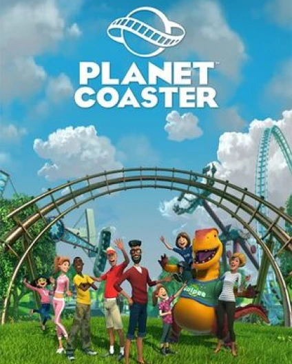 Planet Coaster game cover art