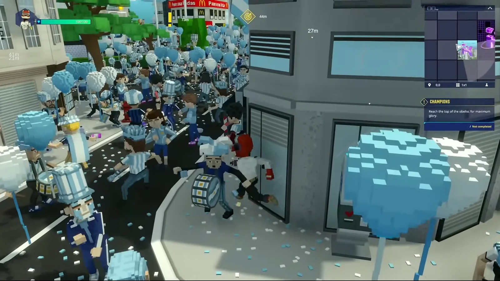 the sandbox gameplay