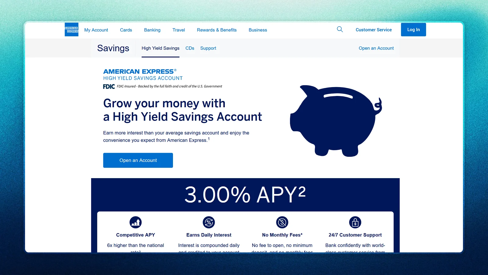 American-Express-Website