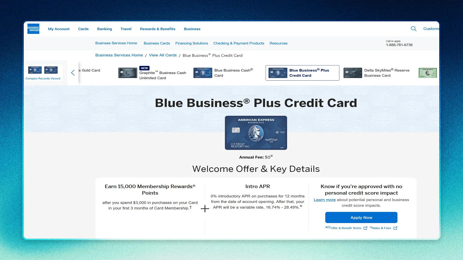 American express website