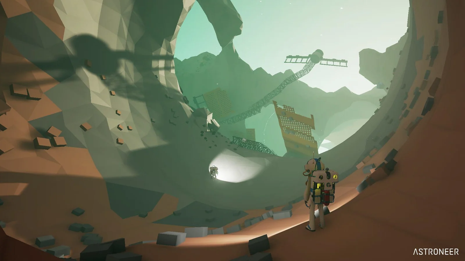 gameplay - a hero in the environment